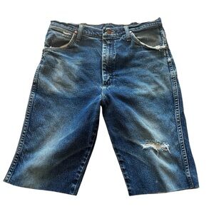 Wrangler Women’s Cut Off Western Jean Shorts
